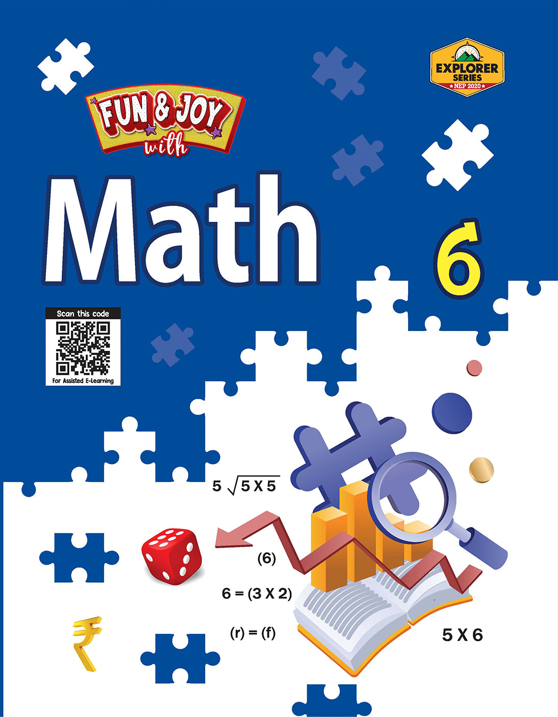 Skillitos Fun & Joy with Math 6 Class 6 Textbook (Explorer Series)