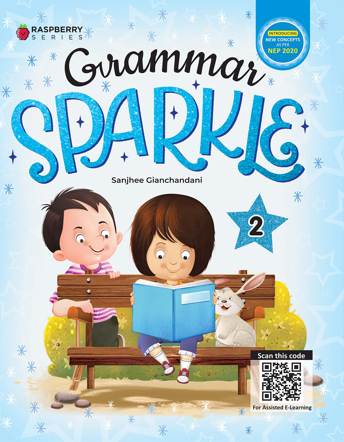 Skillitos  Grammar Sparkle 2 English Grammar Class 2 Textbook (Raspberry Series)
