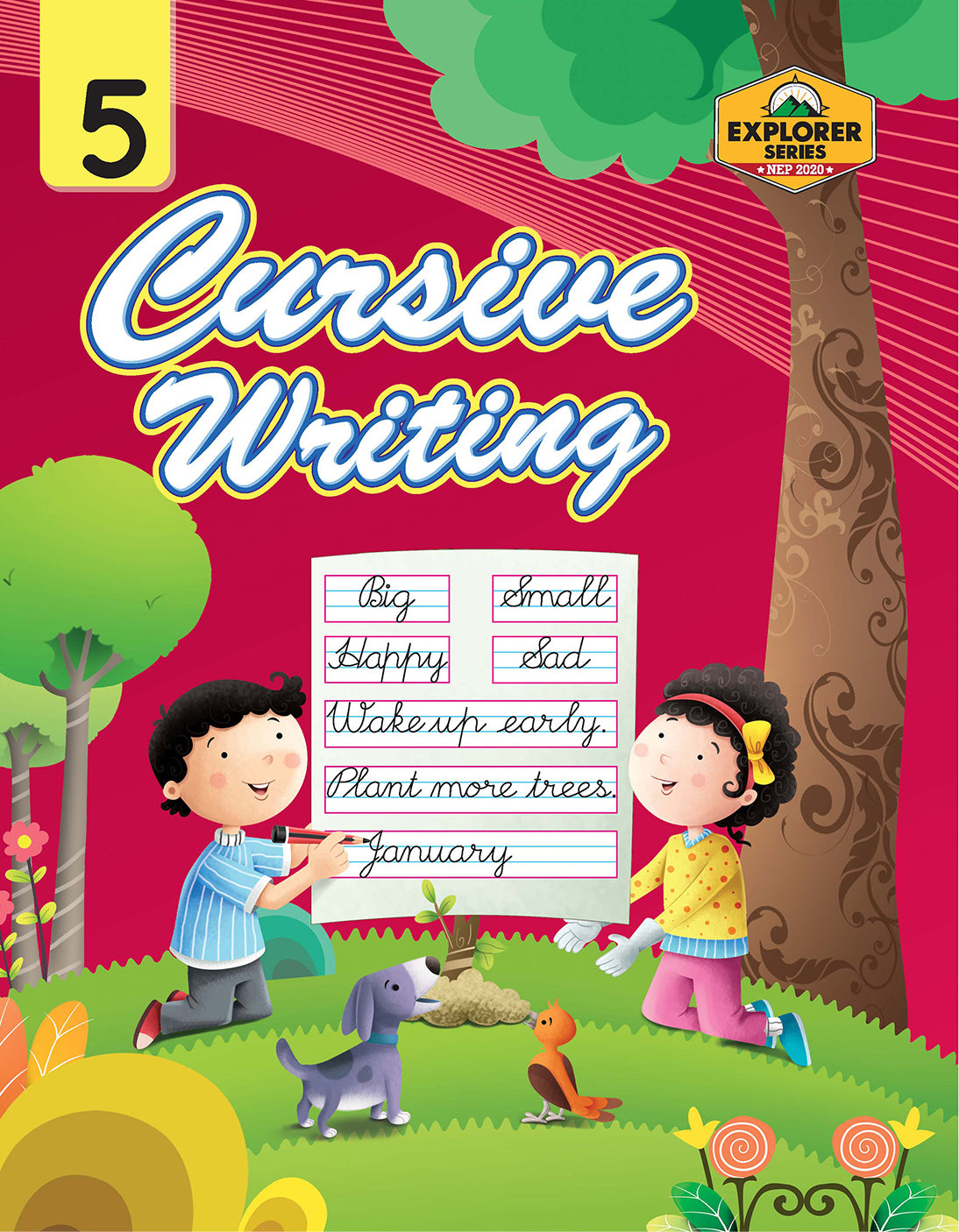 Skillitos Cursive Writing 5 Class 5 Textbook (Explorer Series)