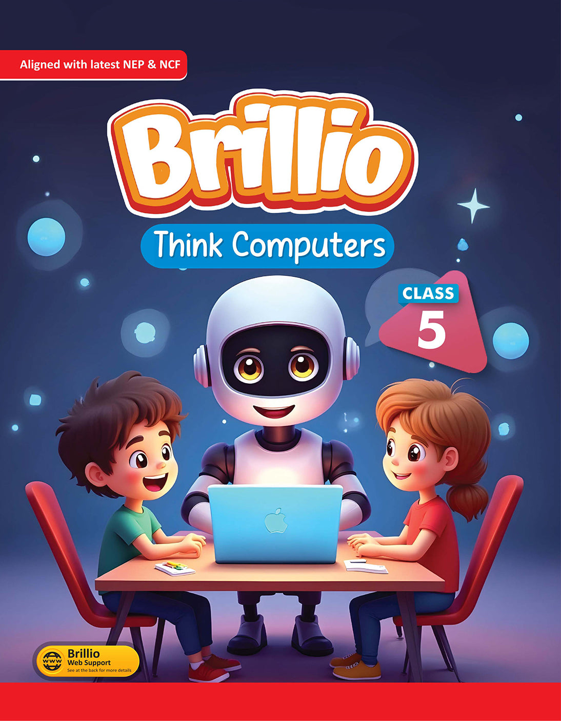 Skillitos Think Computers  Class 5 Textbook (Brillio Series)