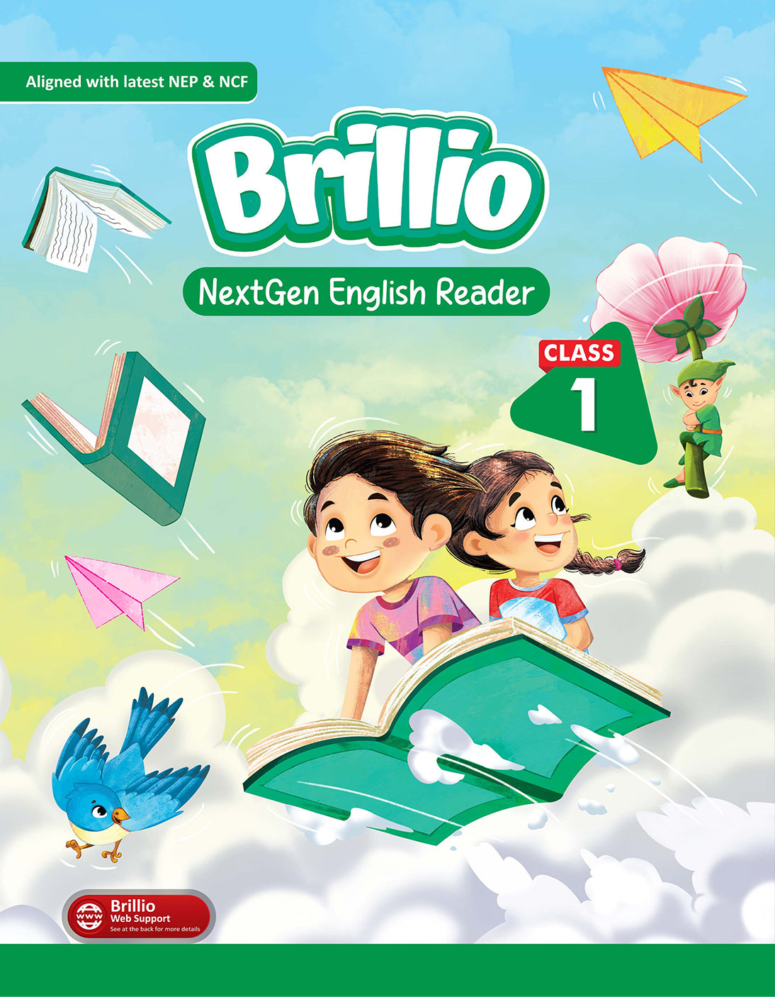 Skillitos NextGen English Reader  Class 1 Textbook (Brillio Series)