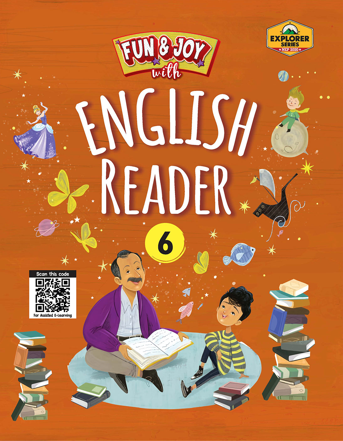 Skillitos Fun & Joy with English Reader 6 Class 6 Textbook (Explorer Series)
