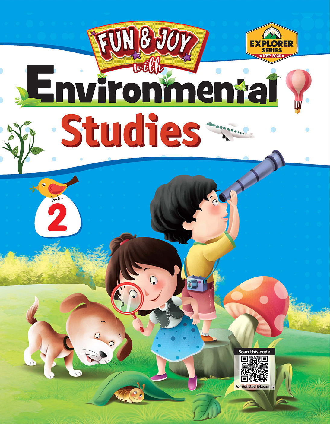 Skillitos Fun & Joy with Environmental Studies -2 Class 2 Textbook (Explorer Series)