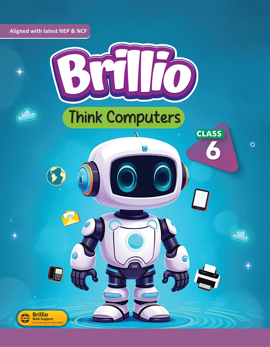 Skillitos Think Computers  Class 6 Textbook (Brillio Series)