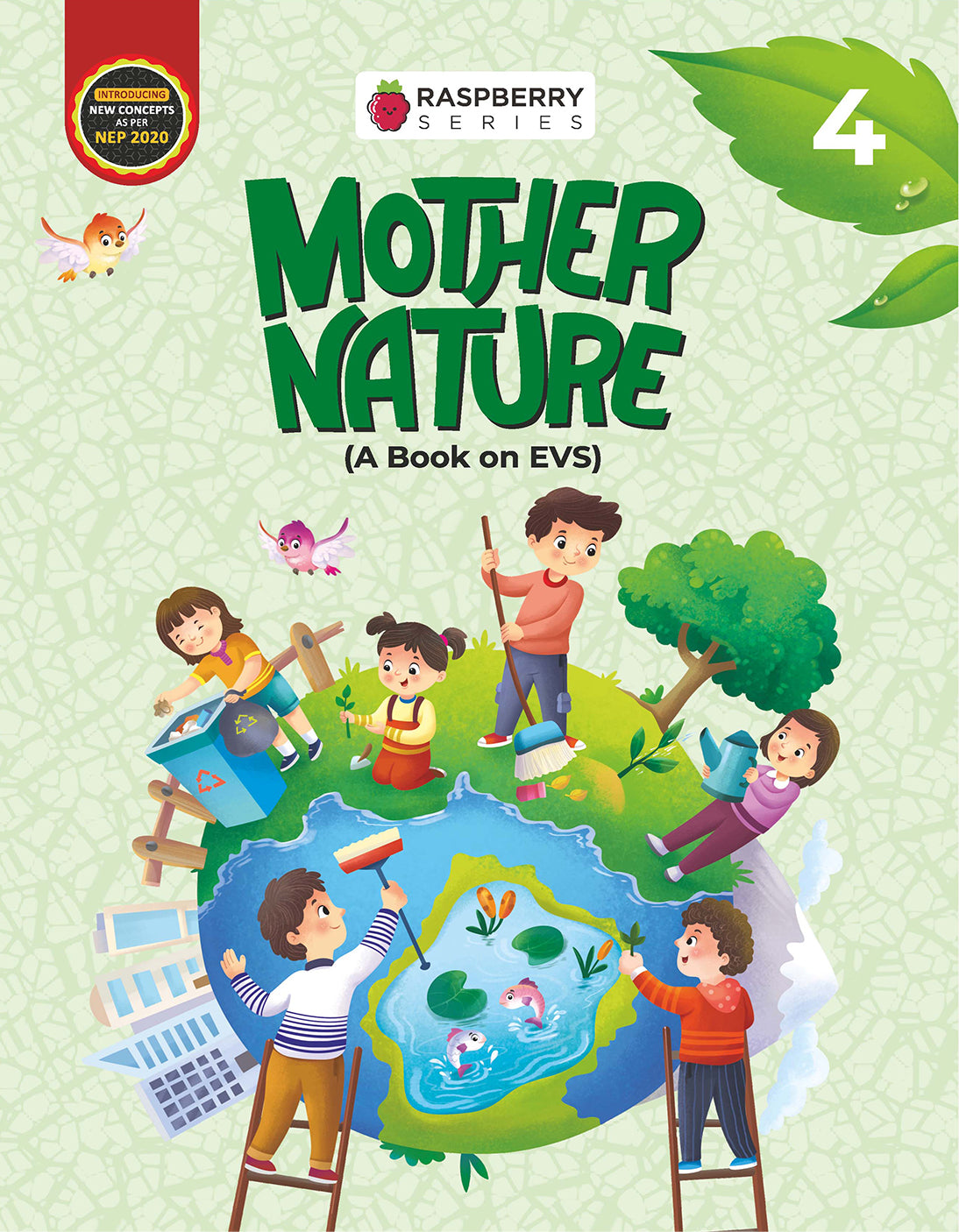 Skillitos  Mother Nature EVS - 4 EVS Class 4 Textbook (Raspberry Series)