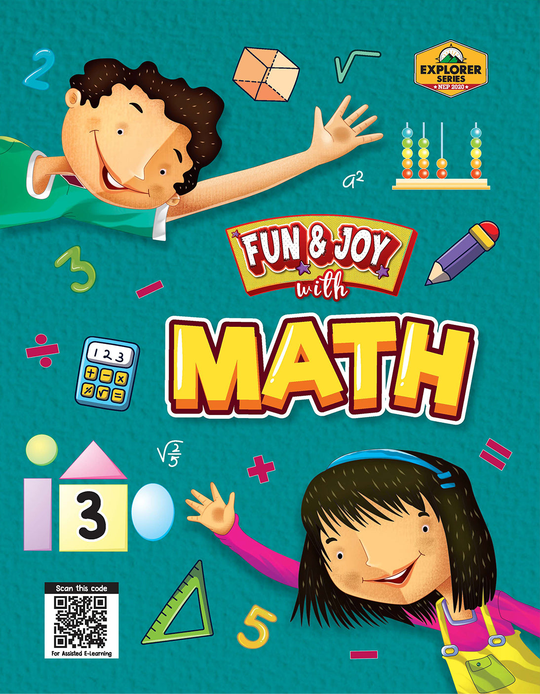 Skillitos Fun & Joy with Math 3 Class 3 Textbook (Explorer Series)