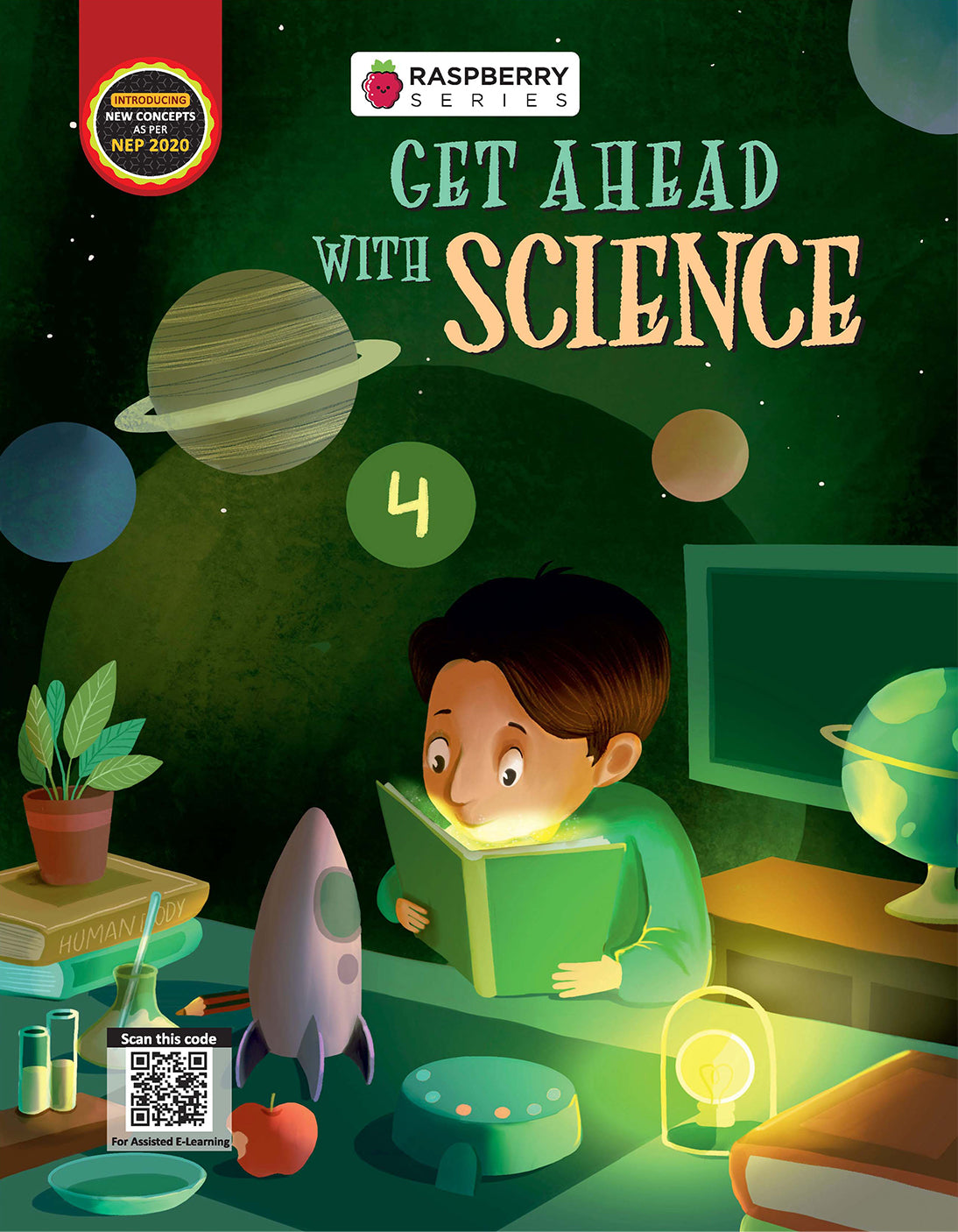 Skillitos  Get Ahead With Science 4 Science Class 4 Textbook (Raspberry Series)