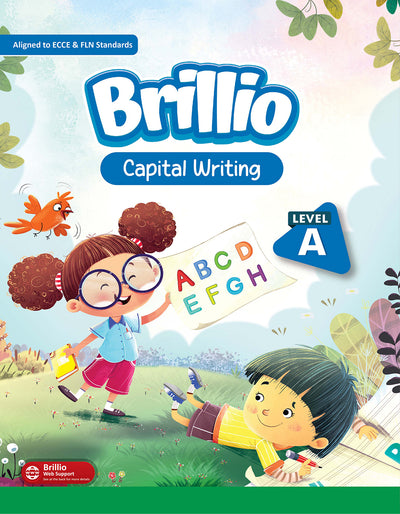 Skillitos Capital Writing Level  Nursery Textbook (Brillio Series)