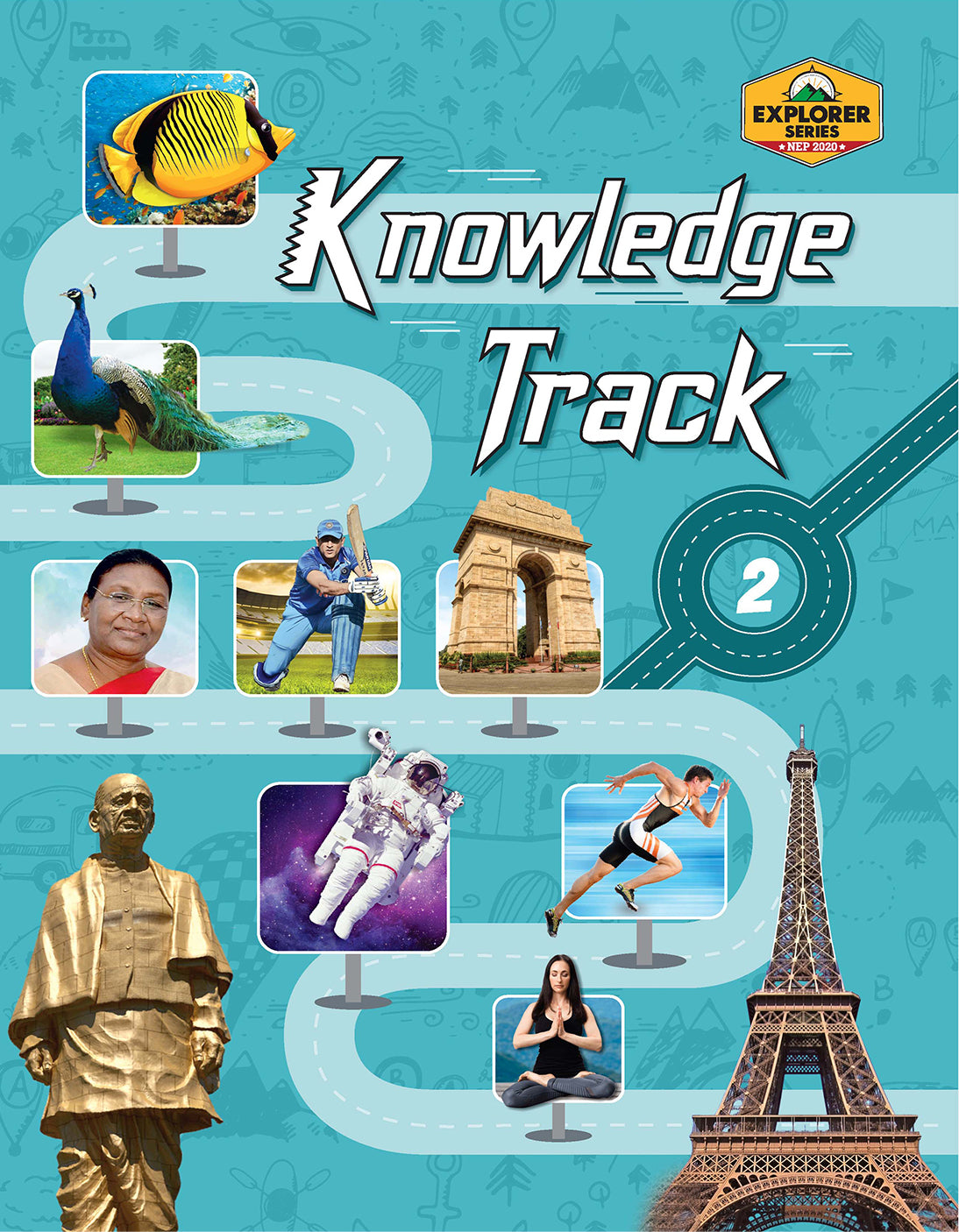 Skillitos Knowledge Track (A Book of GK)2 Class 2 Textbook (Explorer Series)