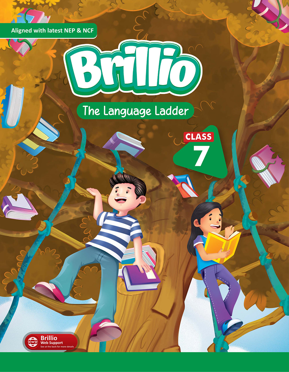 Skillitos English Grammar The Language Ladder  Class 7 Textbook (Brillio Series)