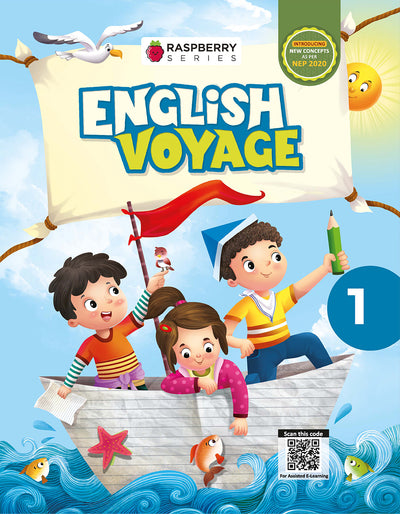 Skillitos  English Voyage 1 English Reader Class 1 Textbook (Raspberry Series)