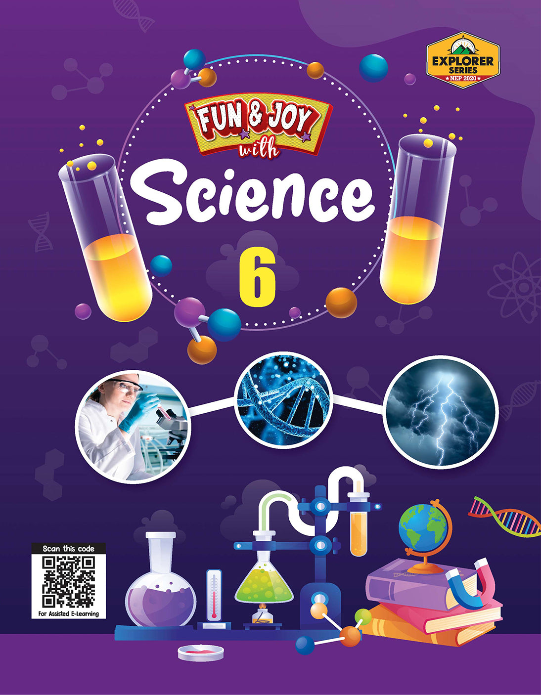 Skillitos Fun & Joy with Science 6 Class 6 Textbook (Explorer Series)