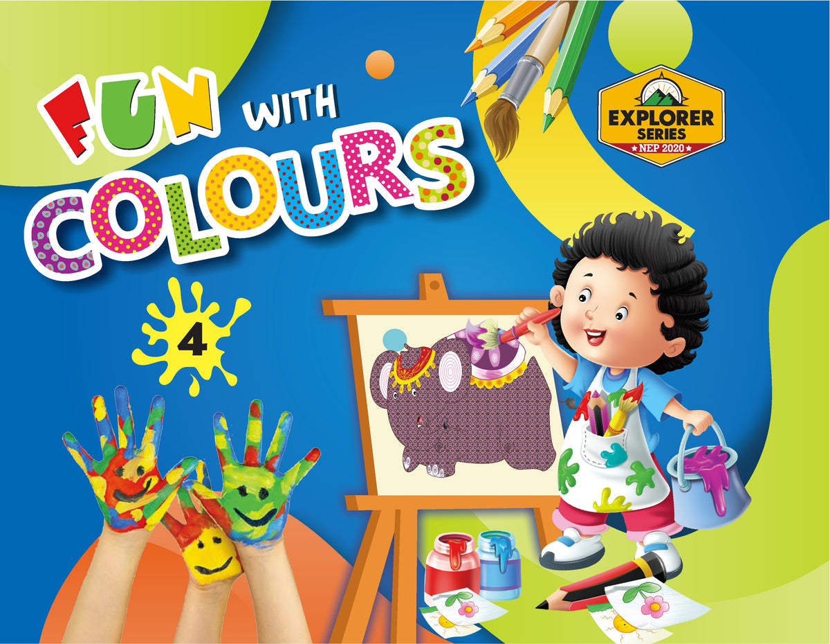 Skillitos Fun With Colours 4 Class 4 Textbook (Explorer Series)