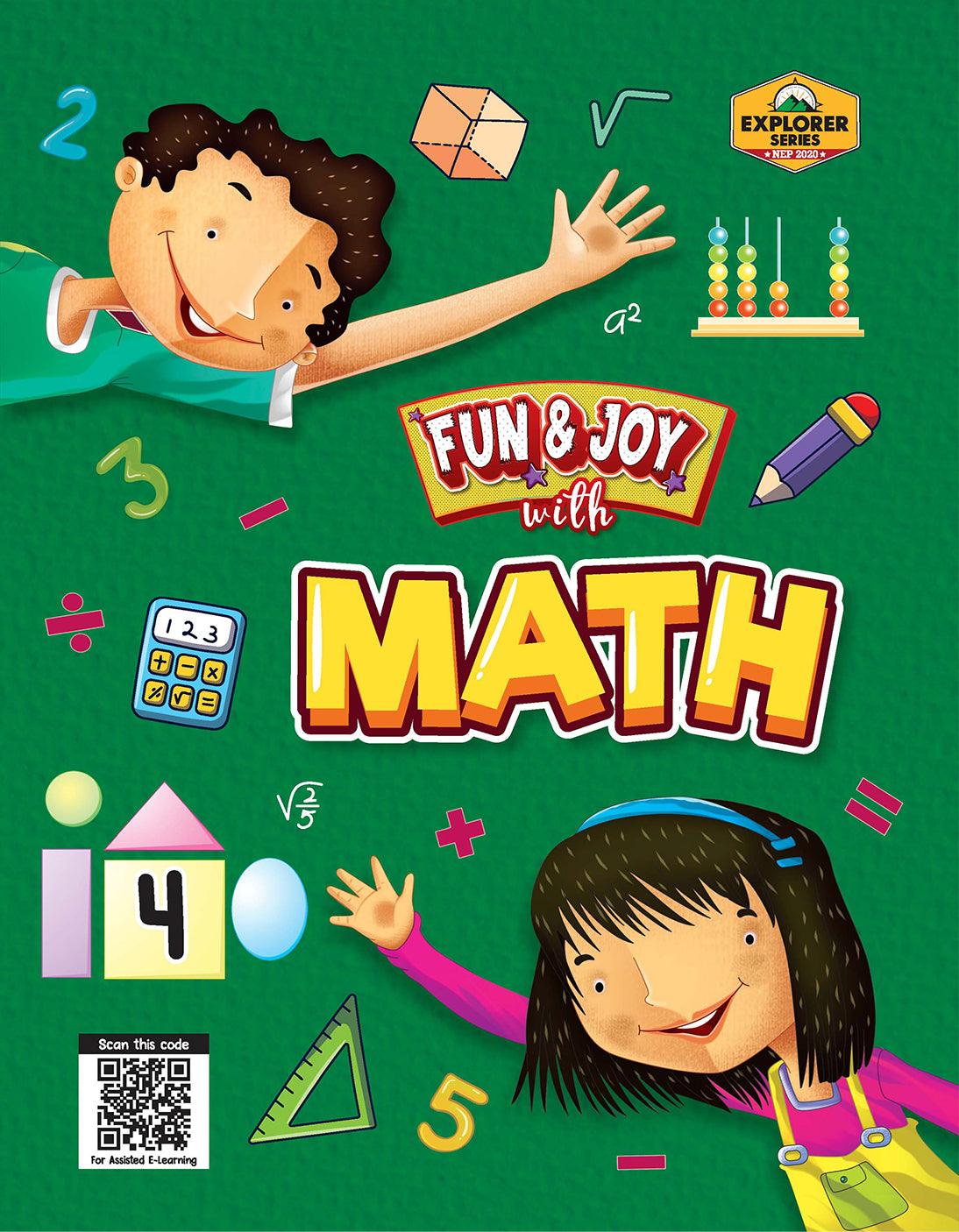 Skillitos Fun & Joy with Math 4 Class 4 Textbook (Explorer Series)