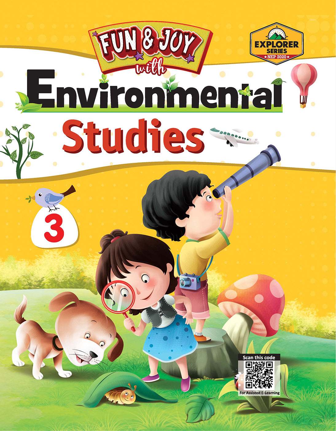 Skillitos Fun & Joy with Environmental Studies -3 Class 3 Textbook (Explorer Series)
