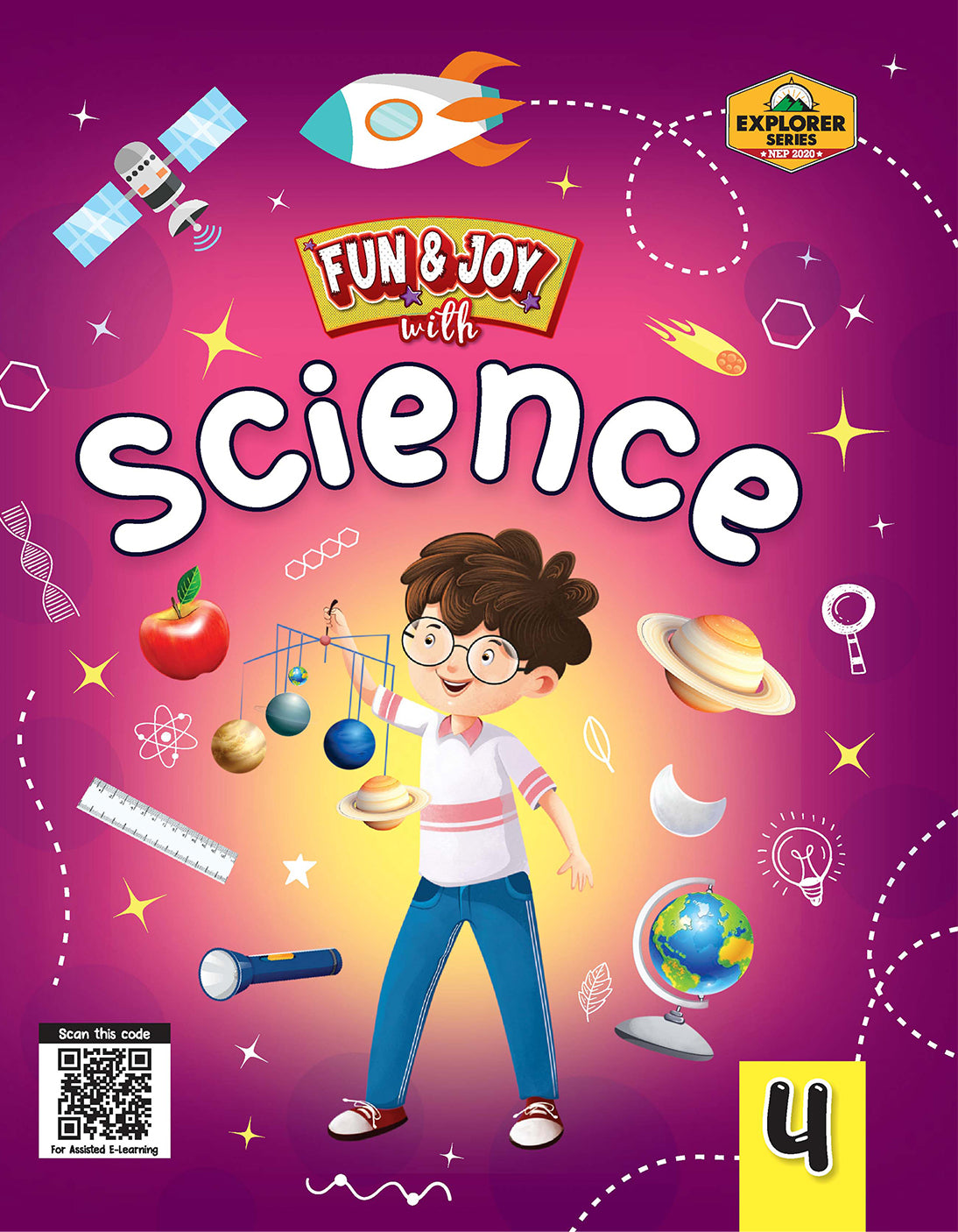 Skillitos Fun & Joy with Science 4 Class 4 Textbook (Explorer Series)