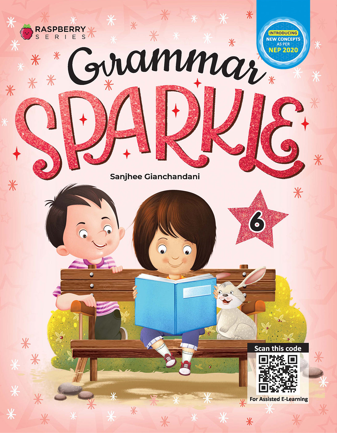 Skillitos  Grammar Sparkle 6 English Grammar Class 6 Textbook (Raspberry Series)