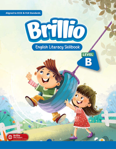 Skillitos English Literacy Skillbook Level  LKG Textbook (Brillio Series)
