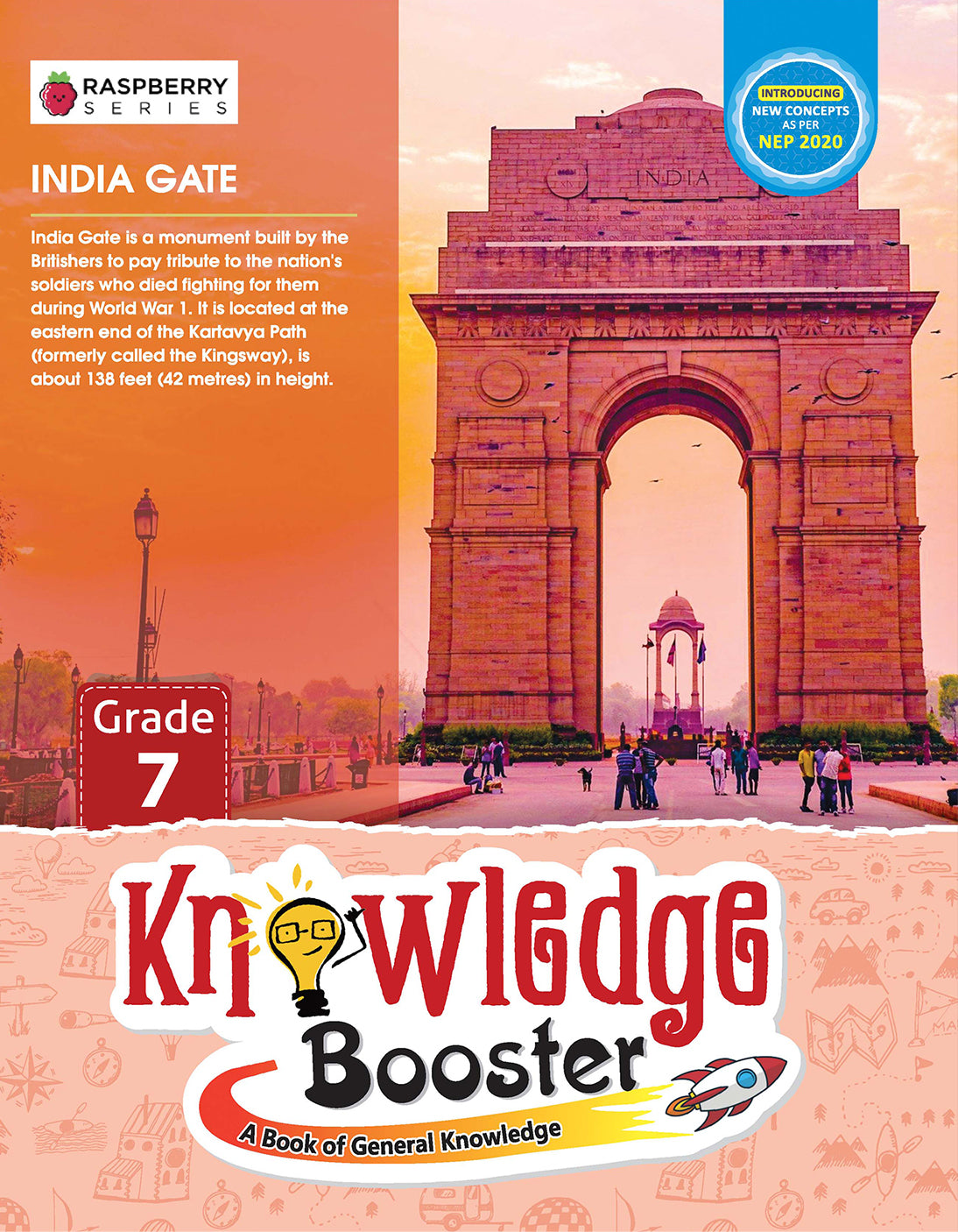Skillitos  Knowledge Booster 7 G.K. Class 7 Textbook (Raspberry Series)