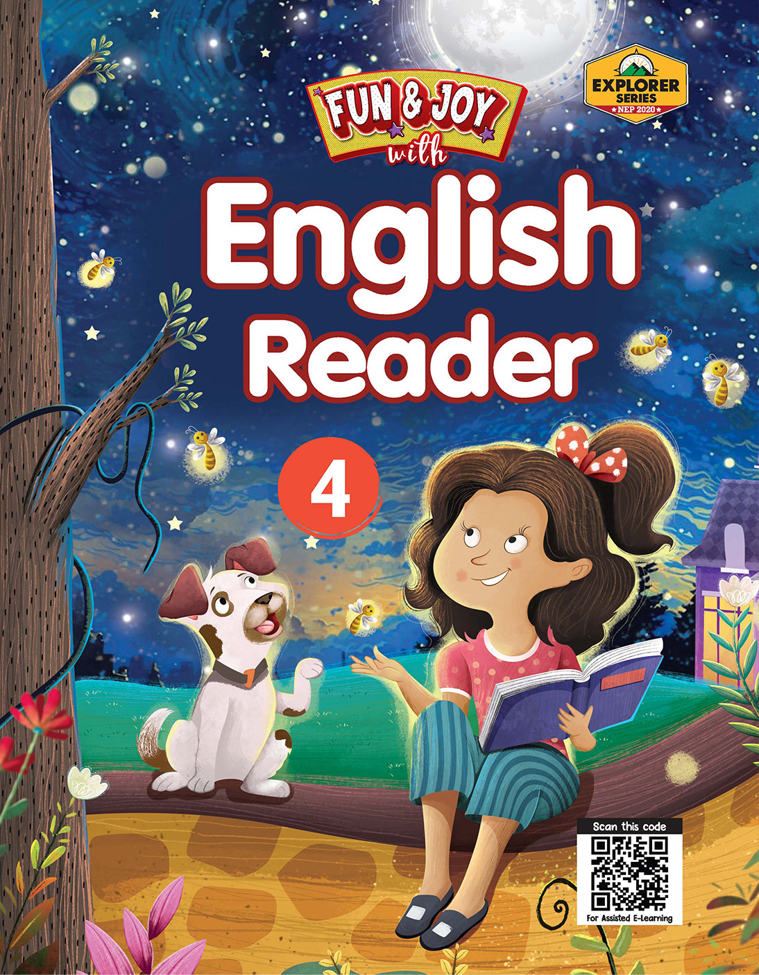 Skillitos Fun & Joy with English Reader 4 Class 4 Textbook (Explorer Series)