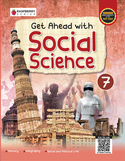 Skillitos  Get Ahead with Social Science 7 SST Class 7 Textbook (Raspberry Series)