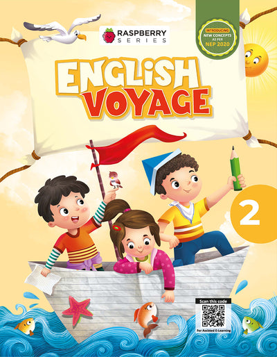 Skillitos  English Voyage 2 English Reader Class 2 Textbook (Raspberry Series)