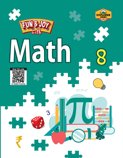 Skillitos Fun & Joy with Math 8 Class 8 Textbook (Explorer Series)