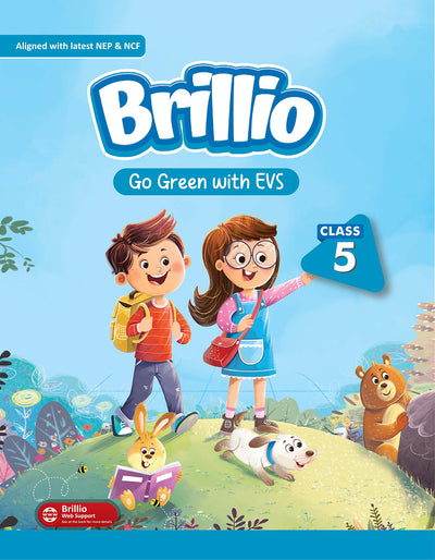 Skillitos Go Green with EVS  Class 5 Textbook (Brillio Series)