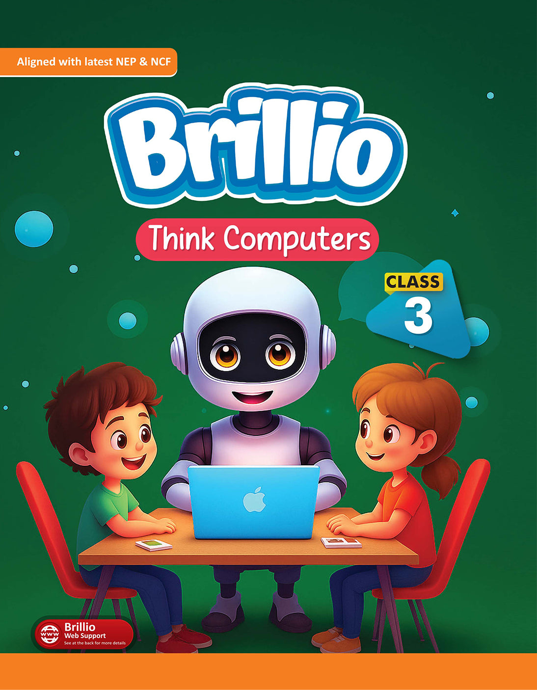 Skillitos Think Computers  Class 3 Textbook (Brillio Series)