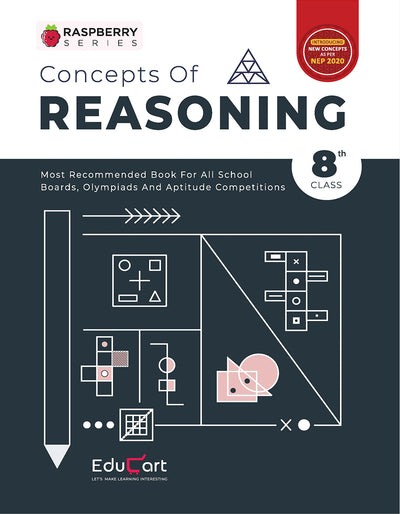 Skillitos  Concepts Of Reasoning 8 Reasoning Class 8 Textbook (Raspberry Series)