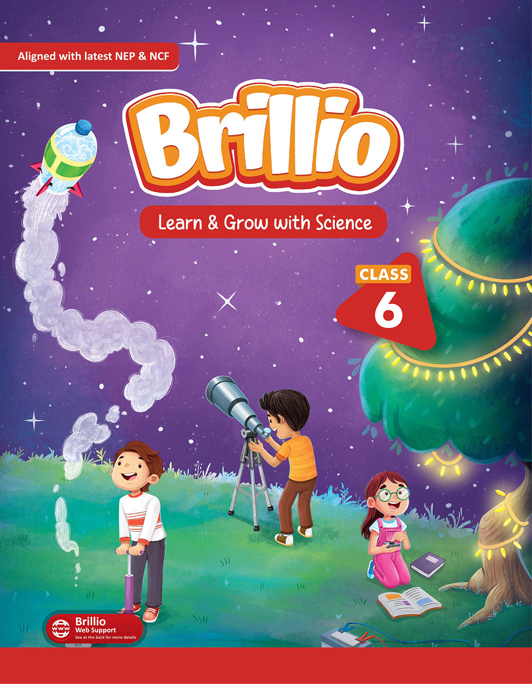 Skillitos Learn & Grow with Science  Class 6 Textbook (Brillio Series)