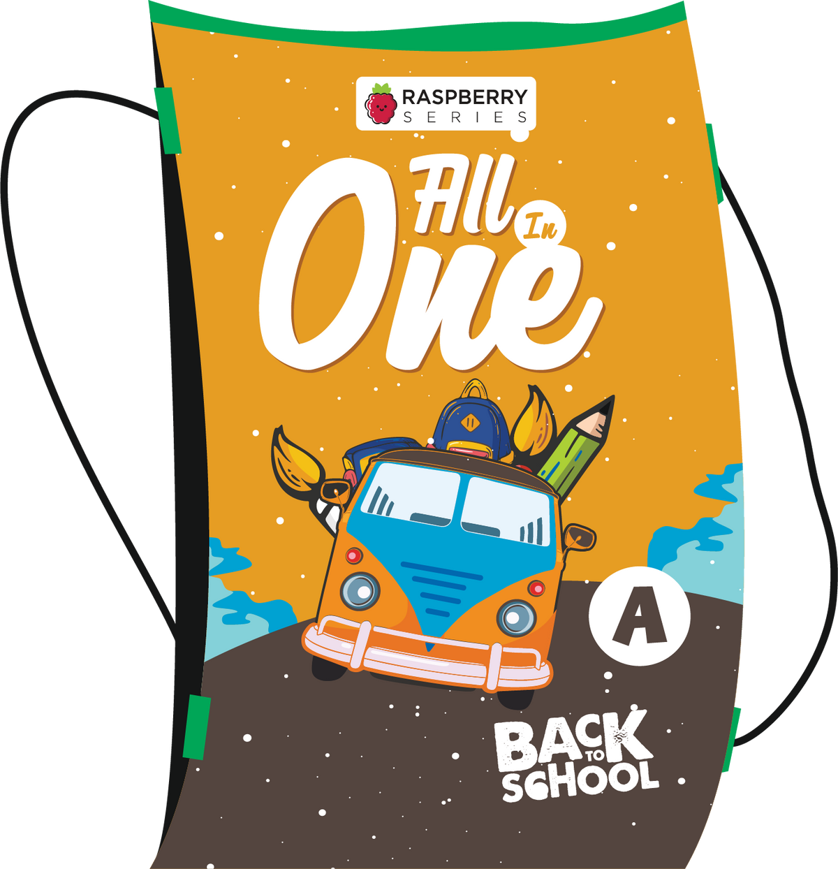 Skillitos Nursery All In One Bag Books (Raspberry Series)