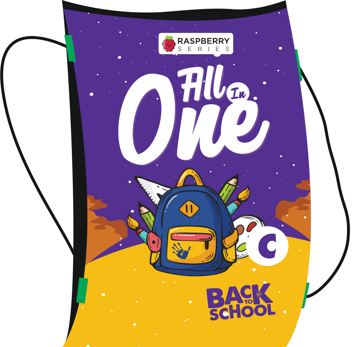 Skillitos UKG All In One Bag Books (Raspberry Series)